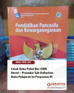 Cetak Buku Paket Ber-ISBN Resmi – Prosedur Sah Daftarkan Buku Pelajaran ke Perpusnas RI